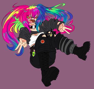 I can draw any human/anime designs based on pictures of your fictional characters. But I will decline if it is close to nsfw work.